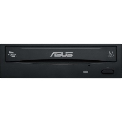 Привід оптичний внутрішній ASUS X Multi DRW-24D5MT/BLK/B/GEN DVD+-R/RW burner M-DISC SATA чорний Bulk Without ASUS logo