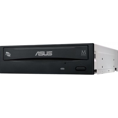 Привід оптичний внутрішній ASUS X Multi DRW-24D5MT/BLK/B/GEN DVD+-R/RW burner M-DISC SATA чорний Bulk Without ASUS logo