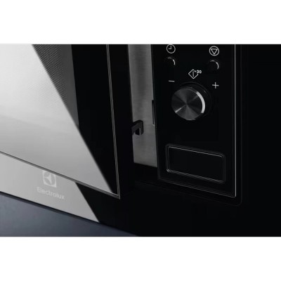Мікрохвильова піч Electrolux вбудована, 20л, електрон. керування, 700Вт, дисплей, чорний