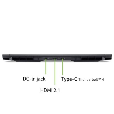 Ноутбук Acer Nitro V 16S ANV16S-71 16" WUXGA IPS, Intel 5-210H, 32GB, F1TB, NVD5050-8, Lin, чорний