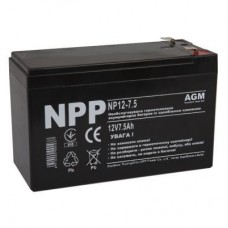 Батарея до ДБЖ NPP 12В 7.5 Ач (NP12-7.5)