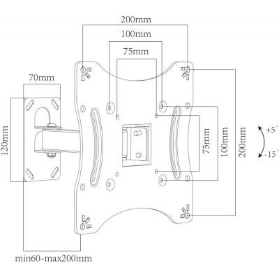 Кронштейн CT-LCD-T108 CHARMOUNT