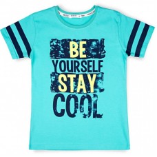 Футболка дитяча Breeze "Be yourself stay cool" (11160-140B-green) Футболка дитяча Breeze "Be yourself stay cool" (11160-140B-green)