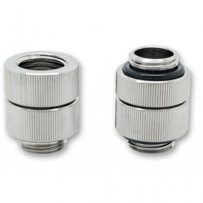 Фітинг для СВО EKWB EK-AF Extender Rotary M-M G1/4 - Nickel (3831109847237)