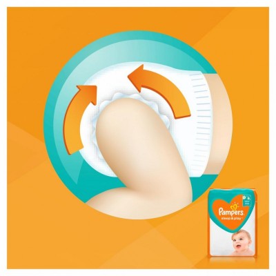 Підгузок Pampers Sleep&Play Розмір 5 11-16 кг, 42 шт (8001090784674)