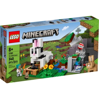 Конструктор LEGO Minecraft Кроляче ранчо 21181