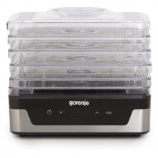 Сушарка для продуктів Gorenje 230Вт, піддонів - 5x2.8см, діаметр - 29см, макс - 75°С, електр.упр,білий Сушарка для продуктів Gorenje 230Вт, піддонів - 5x2.8см, діаметр - 29см, макс - 75°С, електр.упр,білий