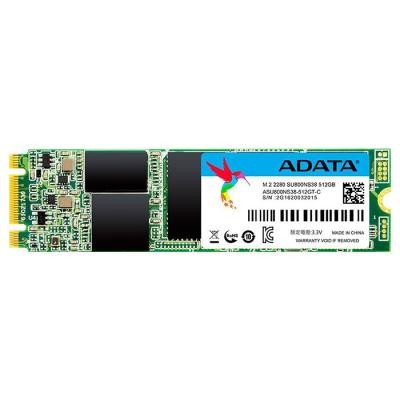 Накопитель SSD M.2 2280 512GB ADATA (ASU800NS38-512GT-C)