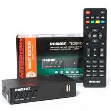 ТВ тюнер Romsat DVB-T2, чипсет GX3235S (T8008HD) ТВ тюнер Romsat DVB-T2, чипсет GX3235S (T8008HD)