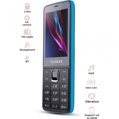 Мобільний телефон Rezone A280 Ocean Black Blue