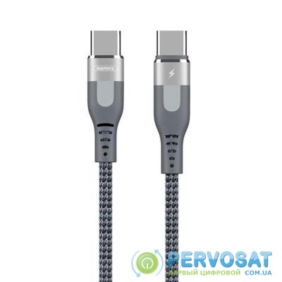 Дата кабель USB 2.0 AM to Type-C 1.0m Super PD Fast silver Remax (RC-151A-SILVER)