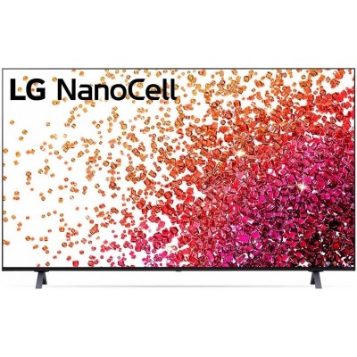 Телевiзор 55" NanoCell 4K LG 55NANO756PA Smart, WebOS, Голубий