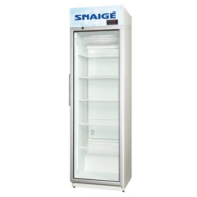 Медична вітрина Snaige, 202.5x60х60, 385л, полок - 5, зон - 1, 1дв., ST, банер, білий