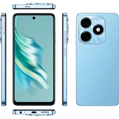 Смартфон TECNO Spark 20 (KJ5n) 6.56" 8/256ГБ, 2SIM, 5000мА•год, Magic Skin Blue