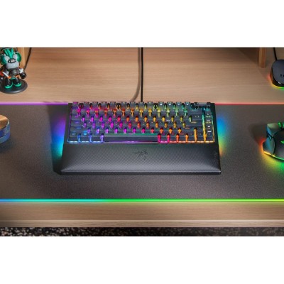 Клавіатура Razer BlackWidow V4 75% RGB 83key Mechanical Tactile Switch GEN-3, USB-A, EN, чорний