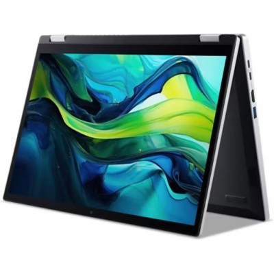 Ноутбук Acer Aspire Go Spin AGSP14-31PT 14" WUXGA IPS Touch, Intel 3-N355, 16GB, F512GB, UMA, Lin, сріблястий
