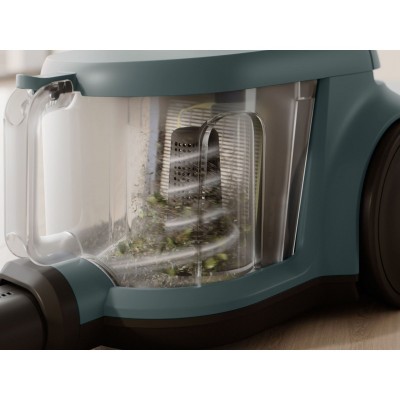 Пилосос Electrolux контейнерний, 850Вт, конт пил -2л, HEPA12, 3 насадки, зелений