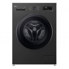 Пральна машина LG фронтальна, 6.5кг, 1200, В, 44см, дисплей, пара, інвертор, чорний