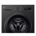 Пральна машина LG фронтальна, 6.5кг, 1200, В, 44см, дисплей, пара, інвертор, чорний