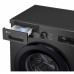 Пральна машина LG фронтальна, 6.5кг, 1200, В, 44см, дисплей, пара, інвертор, чорний