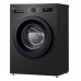 Пральна машина LG фронтальна, 6.5кг, 1200, В, 44см, дисплей, пара, інвертор, чорний