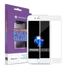 Скло захисне MakeFuture для Apple iPhone 7/8 White Full Cover Full Glue (MGF-AI7/8W) Скло захисне MakeFuture для Apple iPhone 7/8 White Full Cover Full Glue (MGF-AI7/8W)
