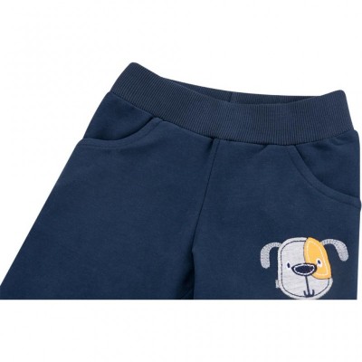 Набір дитячого одягу E&H із собачкою "PUPPY SCHOOL" (8653-74B-blue)