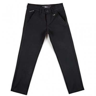 Штани дитячі A-Yugi шкільні полегшені (1112-170B-black)