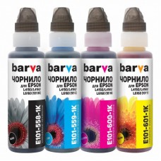Чорнило Barva EPSON L4150/L4160 (101) B/C/M/Y 4х100 мл OneKey (E101-1K-MP) Чорнило Barva EPSON L4150/L4160 (101) B/C/M/Y 4х100 мл OneKey (E101-1K-MP)