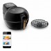 Мультипіч Tefal ActiFry & Grill Genius, 1500Вт, чаша-4л, сенсорне керув., підкл. до смартфону, авто перемішування, пластик, чорно-золотий