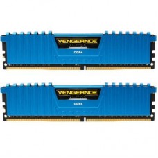 Модуль пам'яті для комп'ютера DDR4 16GB (2x8GB) 3000 MHz Vengeance LPX Blue CORSAIR (CMK16GX4M2B3000C15B)