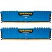 Модуль памяти для компьютера DDR4 16GB (2x8GB) 3000 MHz Vengeance LPX Blue CORSAIR (CMK16GX4M2B3000C15B)