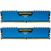 Модуль пам'яті для комп'ютера DDR4 16GB (2x8GB) 3000 MHz Vengeance LPX Blue CORSAIR (CMK16GX4M2B3000C15B)