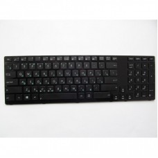 Клавіатура ноутбука ASUS K93/K95 черная с черной (A46097)