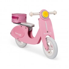 Толокар Janod Ретро скутер рожевий Толокар Janod Ретро скутер рожевий