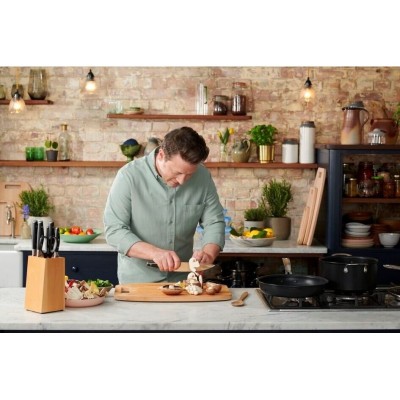 Ніж шеф-кухаря Tefal Jamie Oliver, довжина леза 20 см, нержавіюча сталь