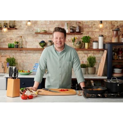 Ніж шеф-кухаря Tefal Jamie Oliver, довжина леза 20 см, нержавіюча сталь