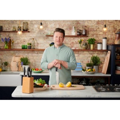 Ніж шеф-кухаря Tefal Jamie Oliver, довжина леза 20 см, нержавіюча сталь