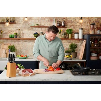 Ніж шеф-кухаря Tefal Jamie Oliver, довжина леза 20 см, нержавіюча сталь