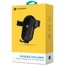 Зарядний пристрій MakeFuture Wireless PowerHolder 10Вт (MQI-P101WH) Зарядний пристрій MakeFuture Wireless PowerHolder 10Вт (MQI-P101WH)