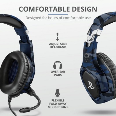 Навушники Trust GXT 488 Forze-G for PS4 Blue (23532)
