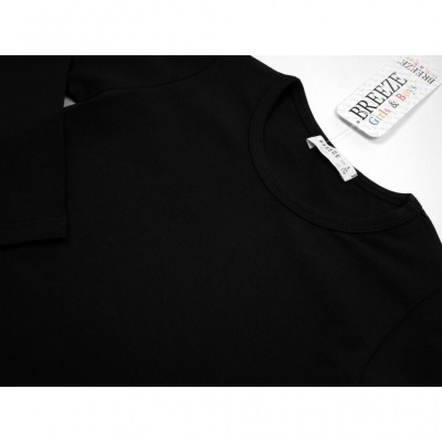 Кофта Breeze футболка з довгим рукавом (13806-2-146G-black)