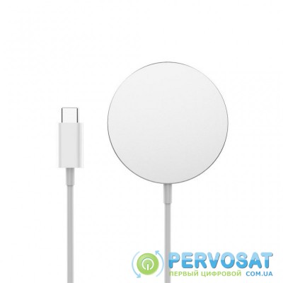 Зарядное устройство ColorWay MagSafe Charger 15W for iPhone (White) (CW-CHW27Q-WT)