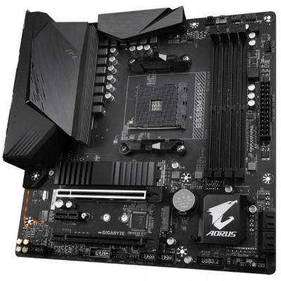 Материнська плата Gigabyte B550M AORUS PRO