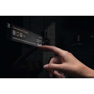 Духова шафа Electrolux електрична компактна, 43л, дисплей, конвекція, ф-ція мікрохвиль, чорний матовий