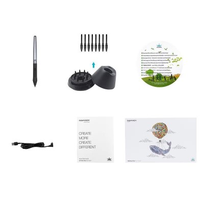 Графічний планшет Huion 8.7"x5.4" H950P, microUSB, чорний Графічний планшет Huion 8.7"x5.4" H950P, microUSB, чорний