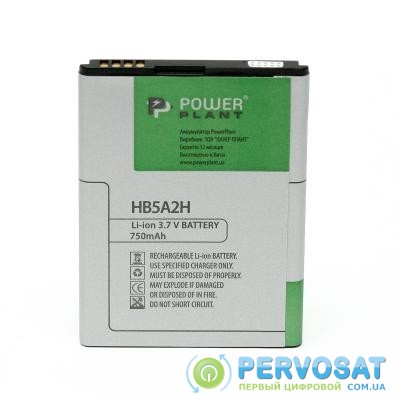 Аккумуляторная батарея для телефона PowerPlant Huawei HB5A2H (CS366, T550, C5730, EX300, U8110) (DV00DV6183)