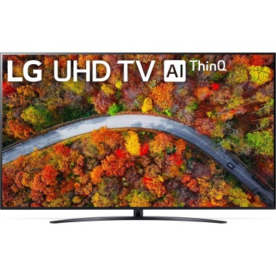 Телевiзор 50&quot; LED 4K LG 50UP81006LA Smart, WebOS, Чорний