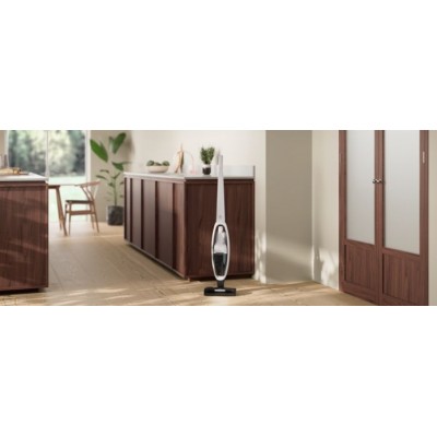 Пилосос Electrolux безпровідний, конт пил -0.3л, автон. робота до 45хв, вага-2.8кг, НЕРА, 2в1, турбо-щітка, BRC, 2 насадки, білий
