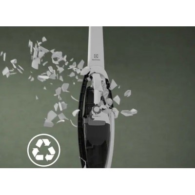 Пилосос Electrolux безпровідний, конт пил -0.3л, автон. робота до 45хв, вага-2.8кг, НЕРА, 2в1, турбо-щітка, BRC, 2 насадки, білий